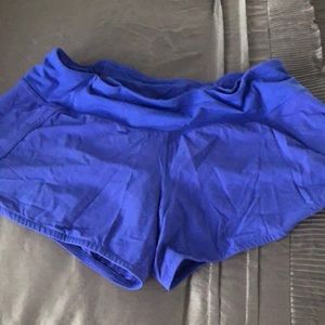 Ladies Lululemon running shorts